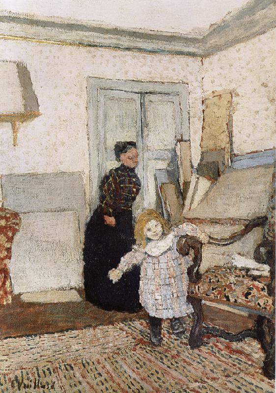 Edouard Vuillard The first step to china oil painting image